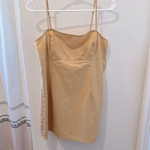 Garage Checkered Dress